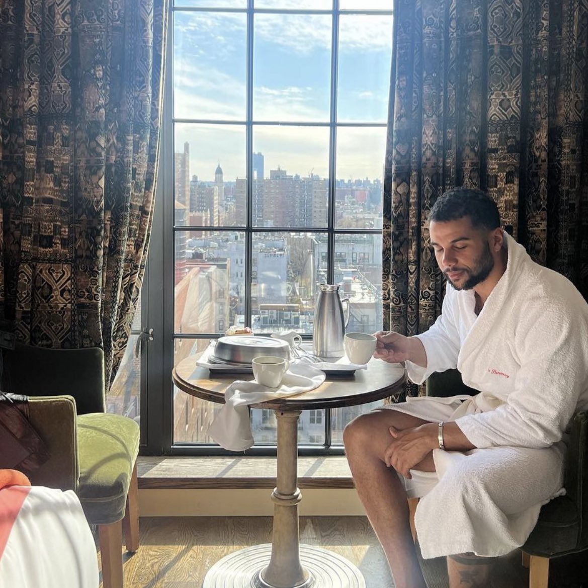 pre interview pampering 🛁