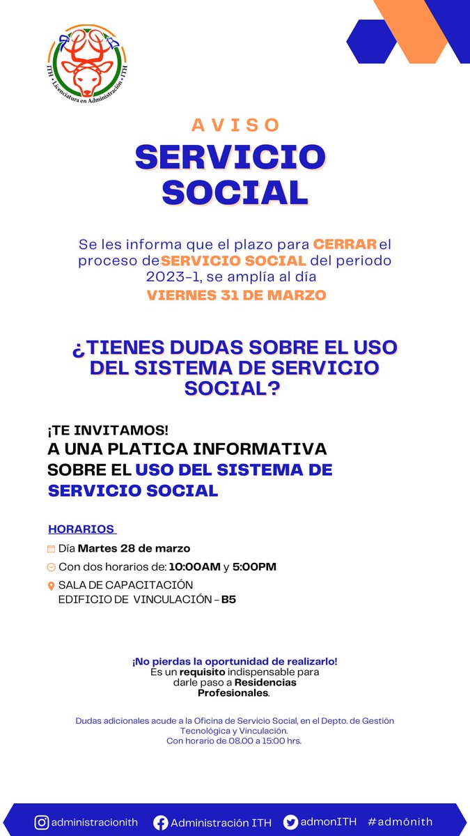 Administración ITH tweet media