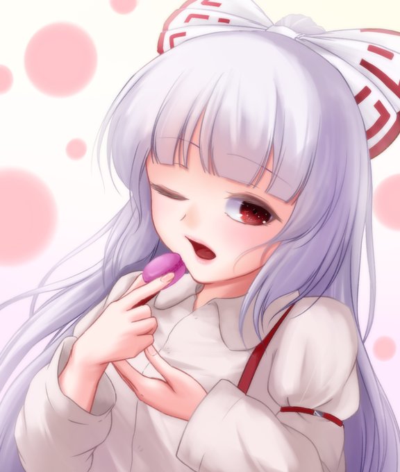 もこ #東方Project #藤原妹紅 https://t.co/JeTLW6oNqY 