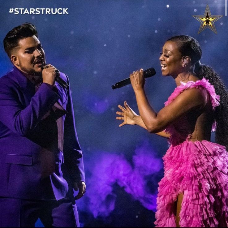 Super proud my Vietnamese designers pink dress is on UK TV. Dress is from our Wales, UK Studio. Wearing <a href="/TRANHUNG_/">TRAN HUNG</a> tonight on <a href="/ITV/">ITV</a> is beautiful  <a href="/Beverleyknight/">Beverley Knight💙</a> #starstruck #Wales #Cwmbran #TranHung #BeverleyKnight #CreativeWales