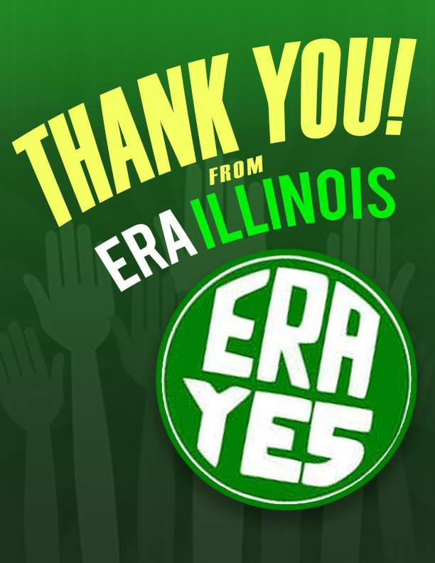 Thank you <a href="/RobynGabel/">State Rep Robyn Gabel</a> for co-sponsoring #HJRes20, acknowledging the Equal Rights Amendment is fully ratified and calling on Congress to affirm that the ERA is our newest addition to the U.S. Constitution.

#Twill #ERAnow #PublishERA