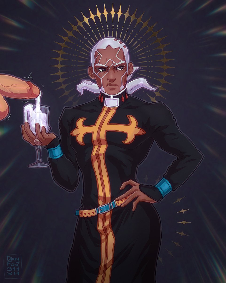 Commission for Here4theHorny (FA) 🥴🙏🏻

#JoJosBizzareAdventure #StoneOcean #EnricoPucci #Pucci #Nsfw