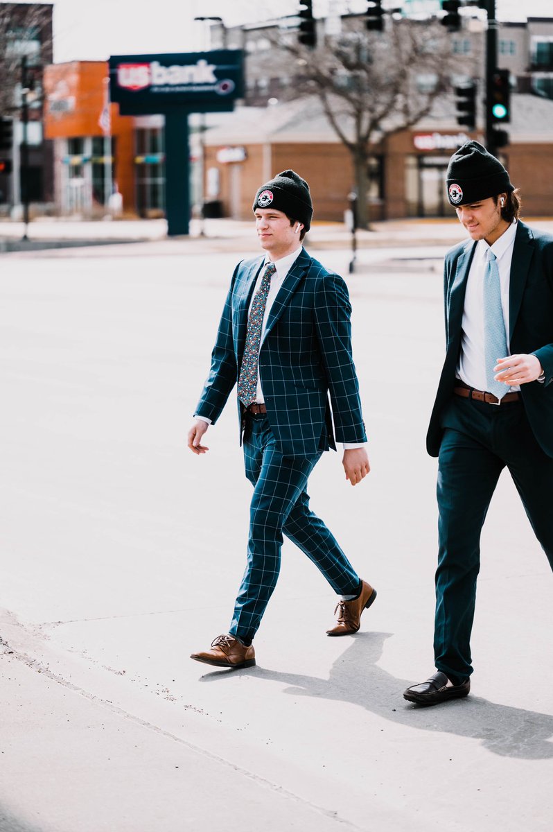 BlckHawksHockey's tweet photo. Tuning in for your regularly scheduled pregame fit checks 🪡👕👖 https://t.co/OopPAwP9rN