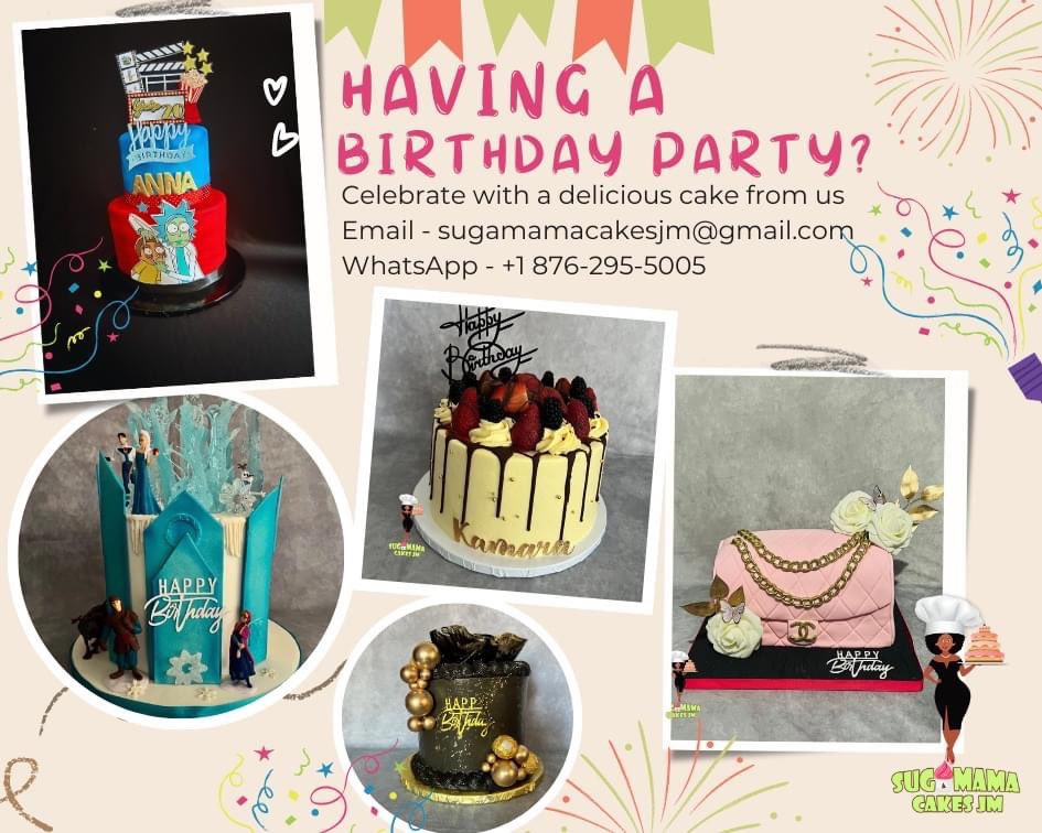 Let us help you make your 2023 birthday celebration even better and sweeter with our beautiful and delicious cakes.
#happybirthday #birthdaycake #jamaicanbaker #customcakes #buttercreamcake #fondantcakes #partycake