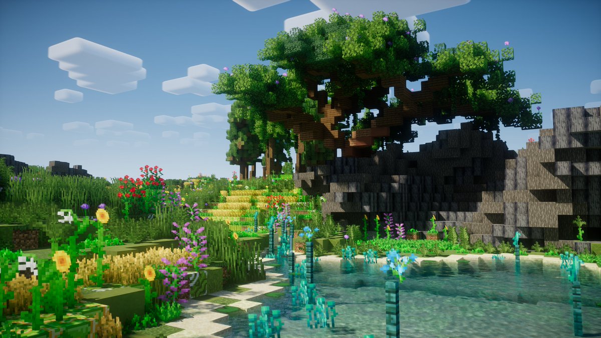 Test terrain n°6 - "Chromatic Grasslands"

Built on <a href="/BuildersRefuge/">Builder's Refuge</a> 
Screenshots by Zagx 
#Minecraft #Minecraftbuilds