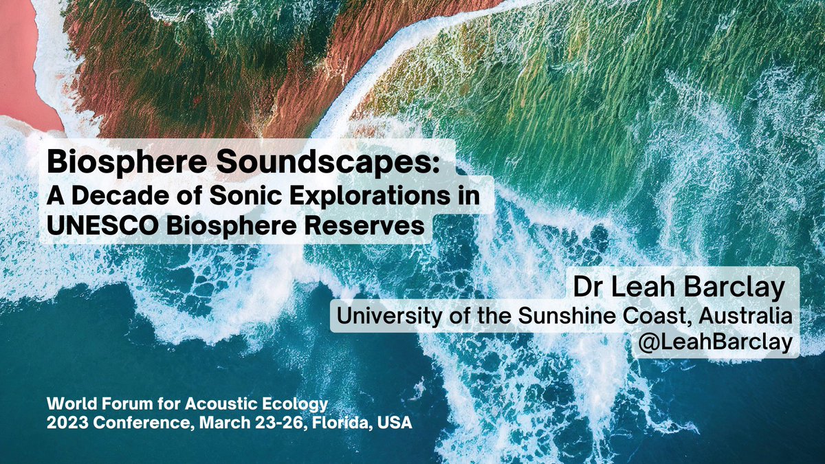 BiosphereSoundscapes tweet media