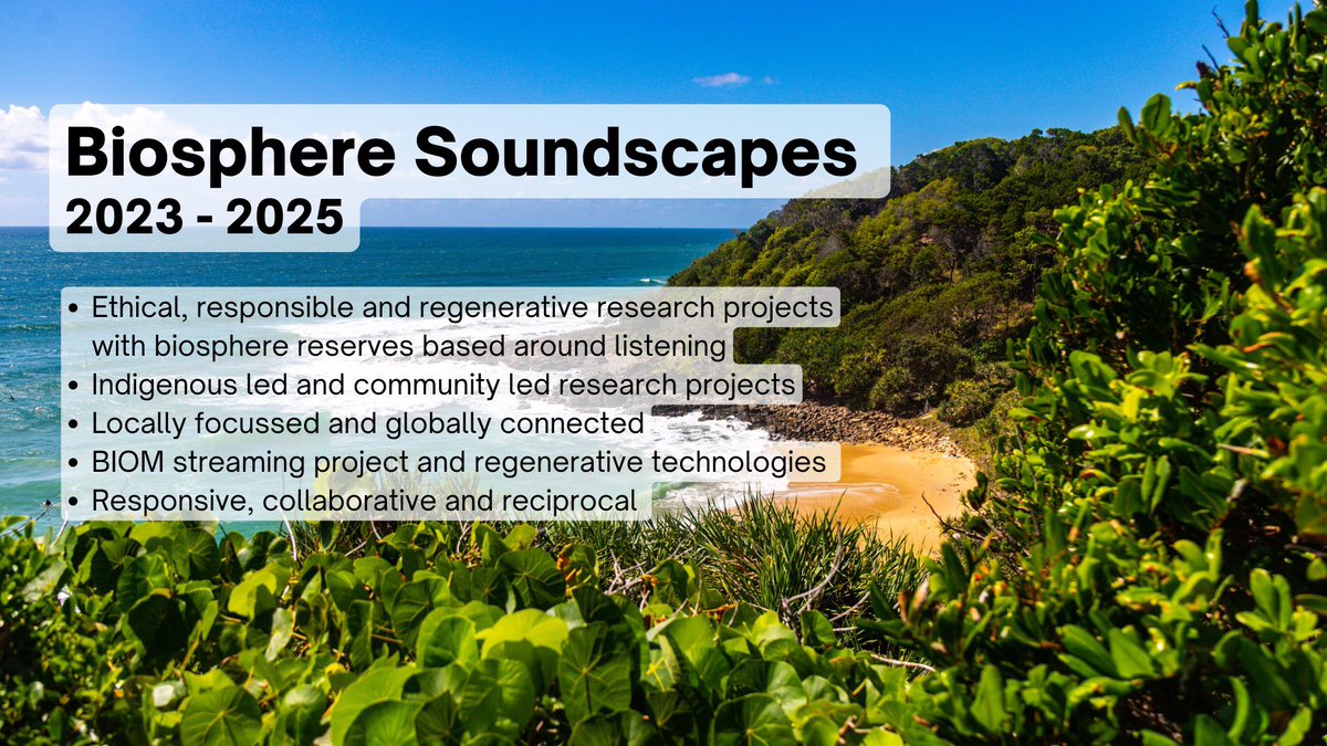 BiosphereSoundscapes tweet media