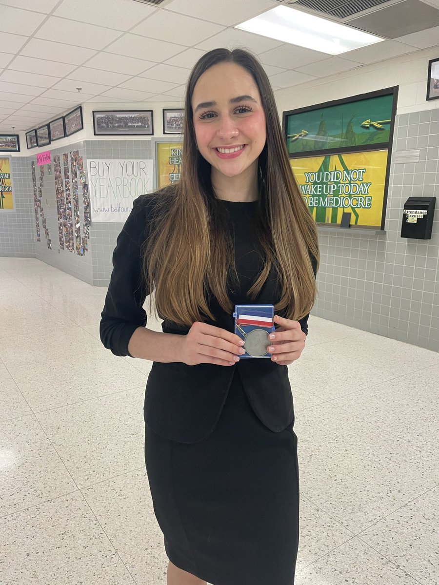 PHSAlphaTheatre's tweet photo. Congratulations to Junior Katia Dowling for taking 🥈 silver at District and advancing to Region for the 2nd year in a row! A big congratulations also goes out to Junior Andrea Torres for nearly making the cut for Region as well!!! Kudos to Adriana for competing aalso! https://t.co/I0W7TnMZ13