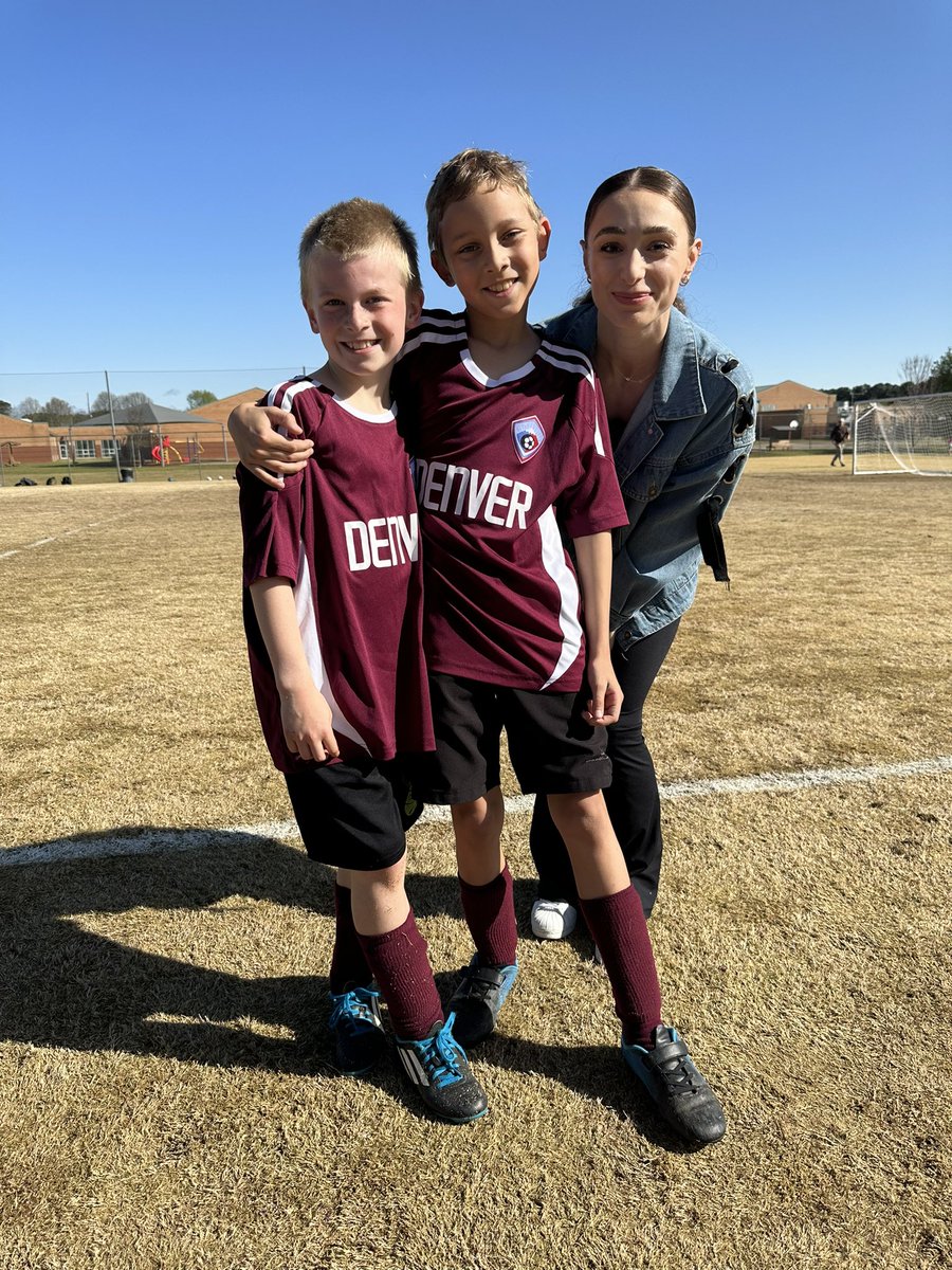 MrsBadali's tweet photo. What an amazing Saturday! Having to see the boys play soccer was amazing #rnegreatthings #GoDenver https://t.co/rErNsdcWP4