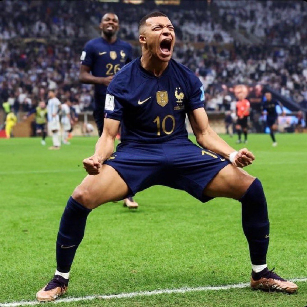 Mbappestyx's tweet photo. The biggest I’m HIM performance in football history https://t.co/NqrpwtQH15
