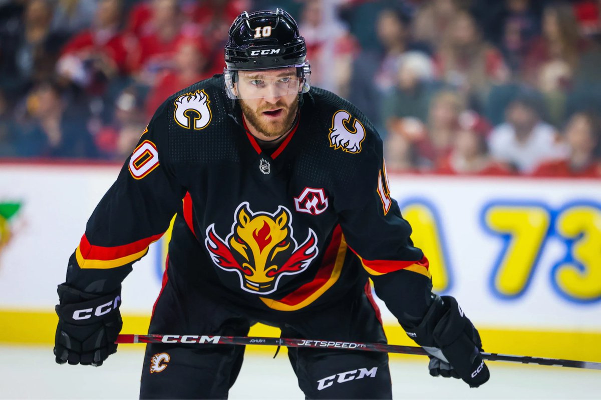 No pun intended but these <a href="/NHLFlames/">Calgary Flames</a> uniforms are 🔥! #StudyHockey247
