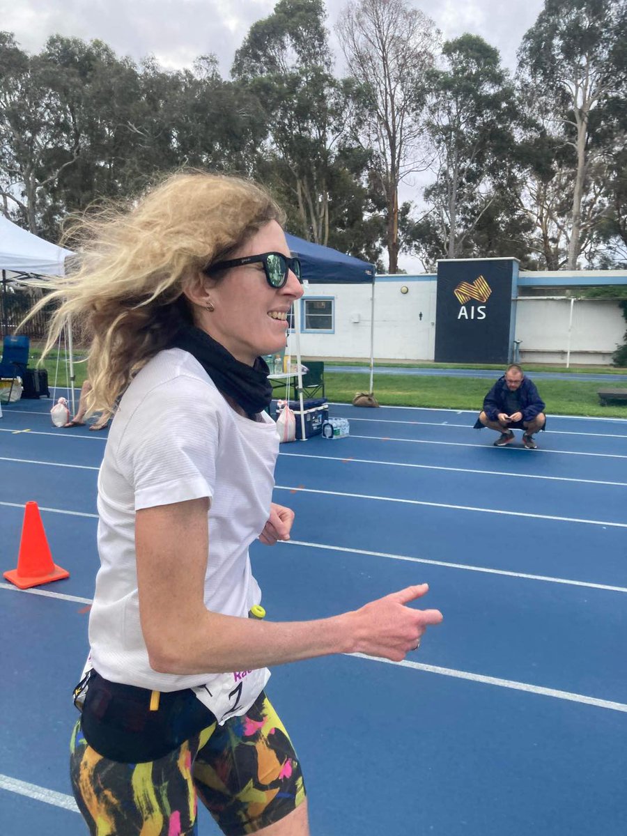 A new 48-hour record: <a href="/runcamille/">Camille Herron 🦸‍♀️</a> has run farther than any American, male or female in history, eclipsing Olivier Leblond's 262 miles. She has run 263 (Women's WR) and still has an hour and 23 minutes to go. #ultrarunning #beastmode #USA