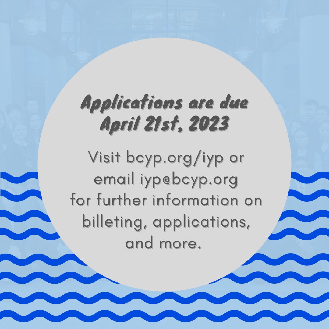 Calling all Islands members! Applications for the 29th Islands Youth Parliament are open now. Don’t miss out on this amazing opportunity for debate and leadership development! Find out more by visiting bcyp.org/iyp 💙

#hYPe #BCYP #BCYP94 #youth #youthparliament