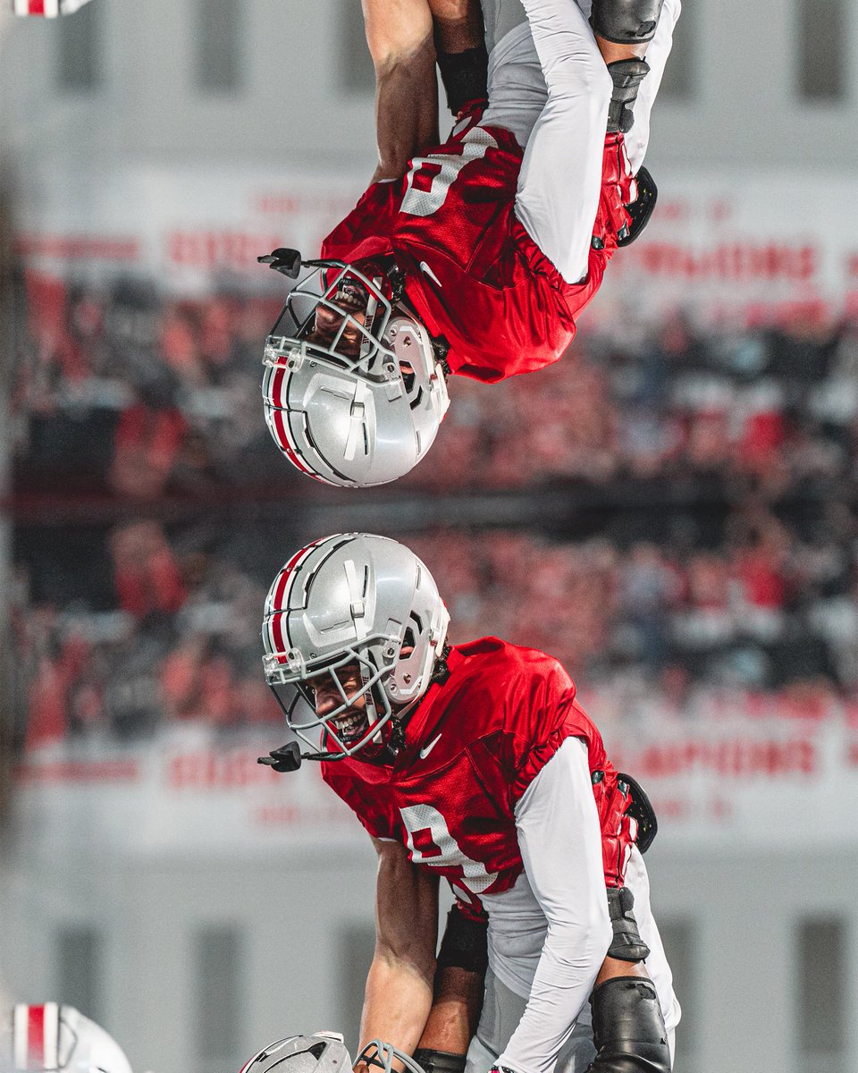 OhioStateFB's tweet photo. all about that work ⛓️ https://t.co/xemf0u3rx3