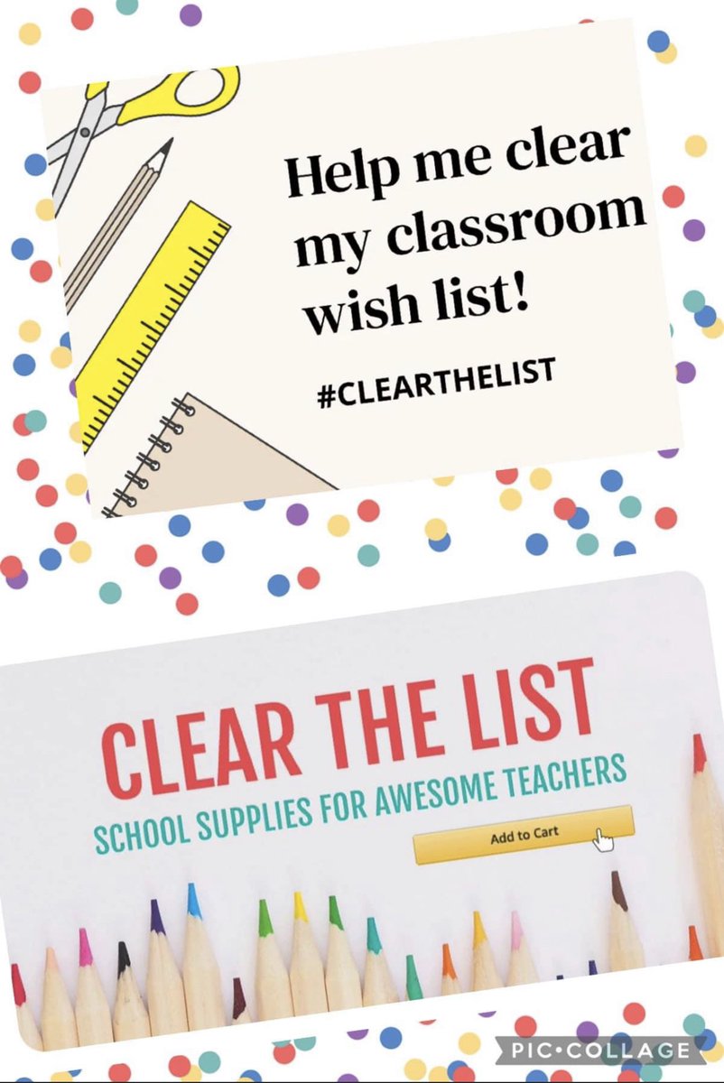 acoupleofwhiles's tweet photo. Support a teacher!!  #support  #clearthelist https://t.co/5qvnlb8eeq https://t.co/7owLKOPxHo