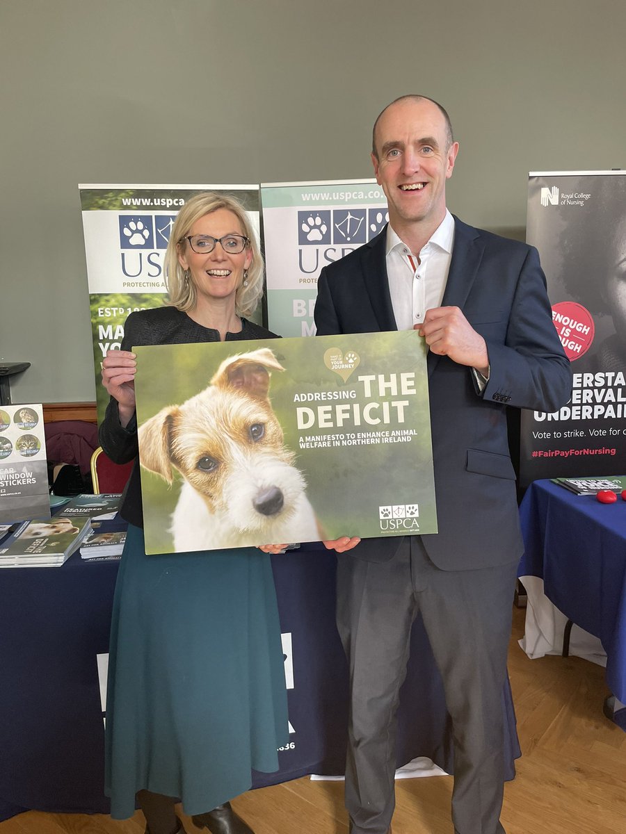USPCA_Official's tweet photo. Our team enjoyed meeting the delegates today at the SDLP conference. Thank you to our elected representatives for their support in Animal Welfare #SDLP2023 #addressingthedeficit https://t.co/nytXe1YTA3