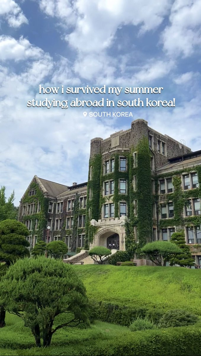 taebbyca's tweet photo. tiktok of 20 tips after studying abroad @ yonsei university in south korea last summer! save $, plan ahead &amp; have a great time (:
▶️https://t.co/FgtKoXIZJz
💸https://t.co/jkiH46stzX
🇰🇷https://t.co/mRAQIP1YSC

#southkorea #seoul #studyabroad #yiss #yonseiinternationalsummerschool https://t.co/nKPJT2NqsB