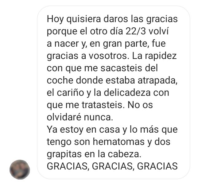 💪🏻Todo el esfuerzo que día a día ponemos en estar preparados para cuando nos necesites queda recompensado cuando recibimos comentarios como este. #Bomberos <a href="/aytodoshermanas/">Ayuntamiento de Dos Hermanas</a>