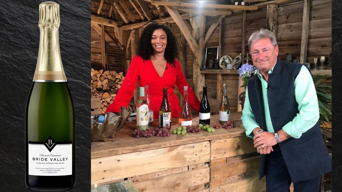 Watch ITV's 'Love Your Weekend' tomorrow for a 'British Bubbles' feature with Alan Titchmarsh &amp; the wonderful @AleeshaHansel 
We're thrilled BV's Dorset Crémant is included - unique to us, it's England's only Crémant! 🍾
#itvloveyourweekend
#cremant
#dorsetfizz
#englishcremant