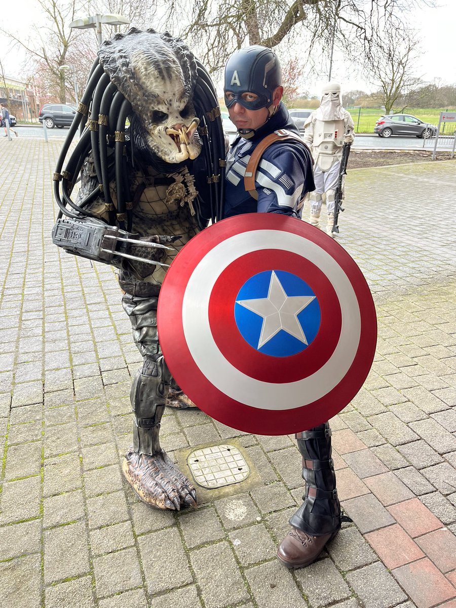 Great day today at #comicconcarlisle thanks to <a href="/unclenezzer/">Nez ™️&©️</a>  for inviting us