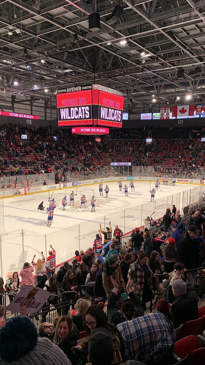 MonctonWildcast's tweet photo. Moncton finish the year with a offensive explosion and have locked up #3 seed in the Eastern Conference
Wildcats win 9-2 behind a Loshing hattrick!
Beaudoin-Labelle-Hamel named 3 Stars
Next up - #QPlayoff Game 1 Vs TBA
#CBvsMON #DefendTheDen #MarchToThePlayoffs https://t.co/hcx5AfEuoy
