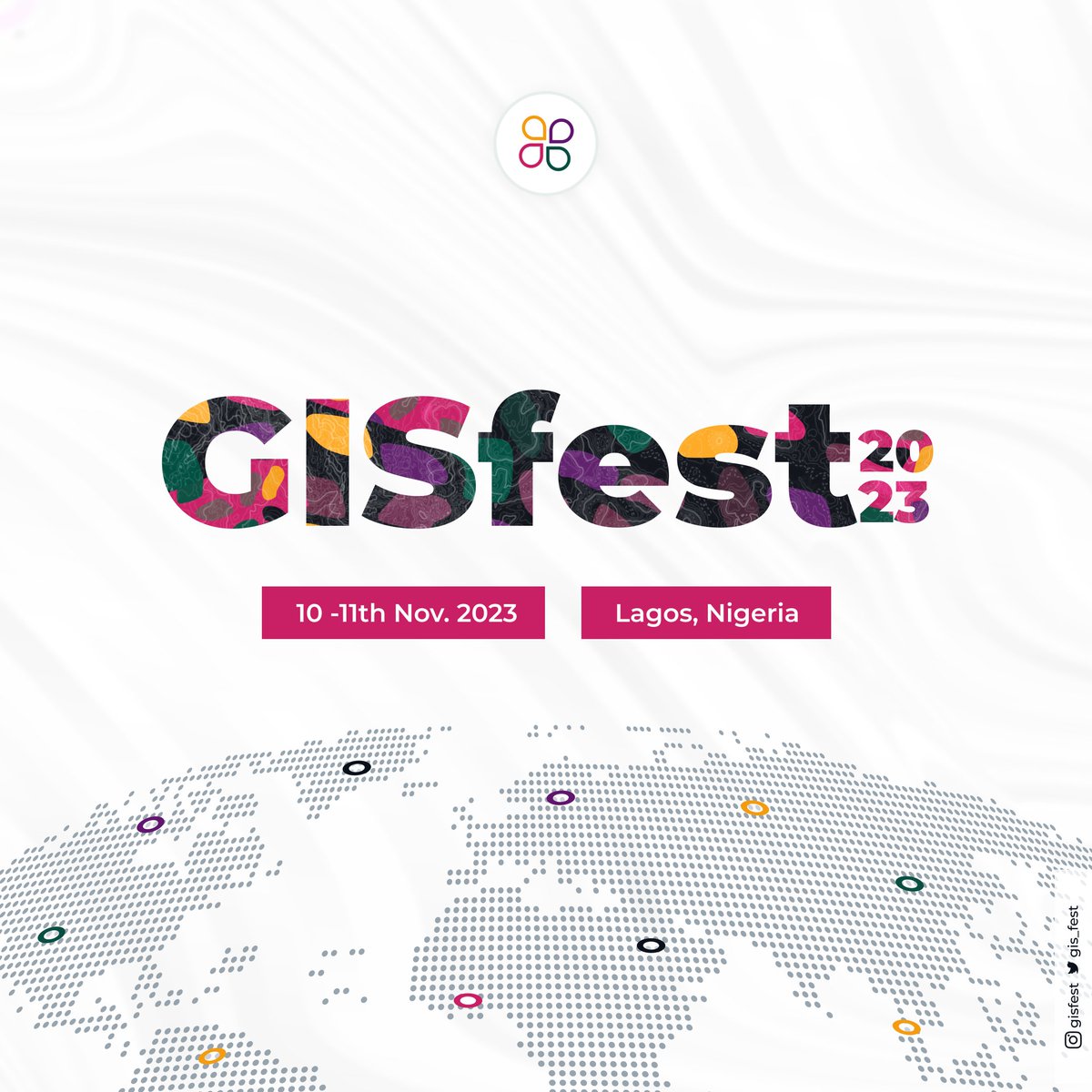 gis_fest's tweet photo. CORRECTION: The 2023 #GISfest conference in Lagos, Nigeria, will be 10-11th November.
There was a typo in the previous tweets indicating a different date. Please note the correct date.
Thank you for your understanding, and we apologize for any inconvenience caused by the typo. https://t.co/IwbfEZx0qC