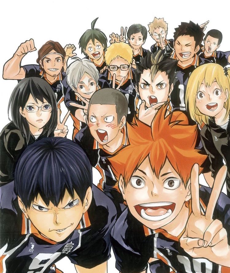 fucktheshutupyo's tweet photo. [#Haikyuu]

- тред, персонажи волейбола, как родственники на празднике. https://t.co/GJcF77g46R