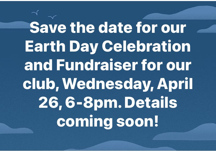 FreeholdDems's tweet photo. Save the date for our Earth Day Celebration and Fundraiser for our club, Wednesday, April 26, 6-8pm. Details coming soon!🌎 https://t.co/URSl95xHad