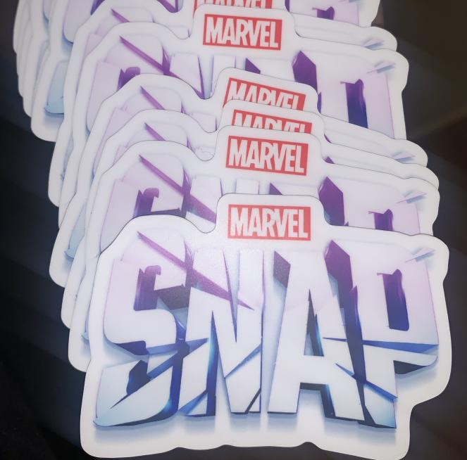 ✨Marvel Snap Sticker Giveaway✨

As a thank you for the 2000 follower milestone, I'm giving away 10 homemade Marvel Snap stickers!🎉

To win (for the validator): 
 ✅RETWEET
 ✅FOLLOW
 ✅LIKE 

Winners will be drawn Sunday (3/26) @ 2pm PST

Shipped worldwide! (sorry Asgard)