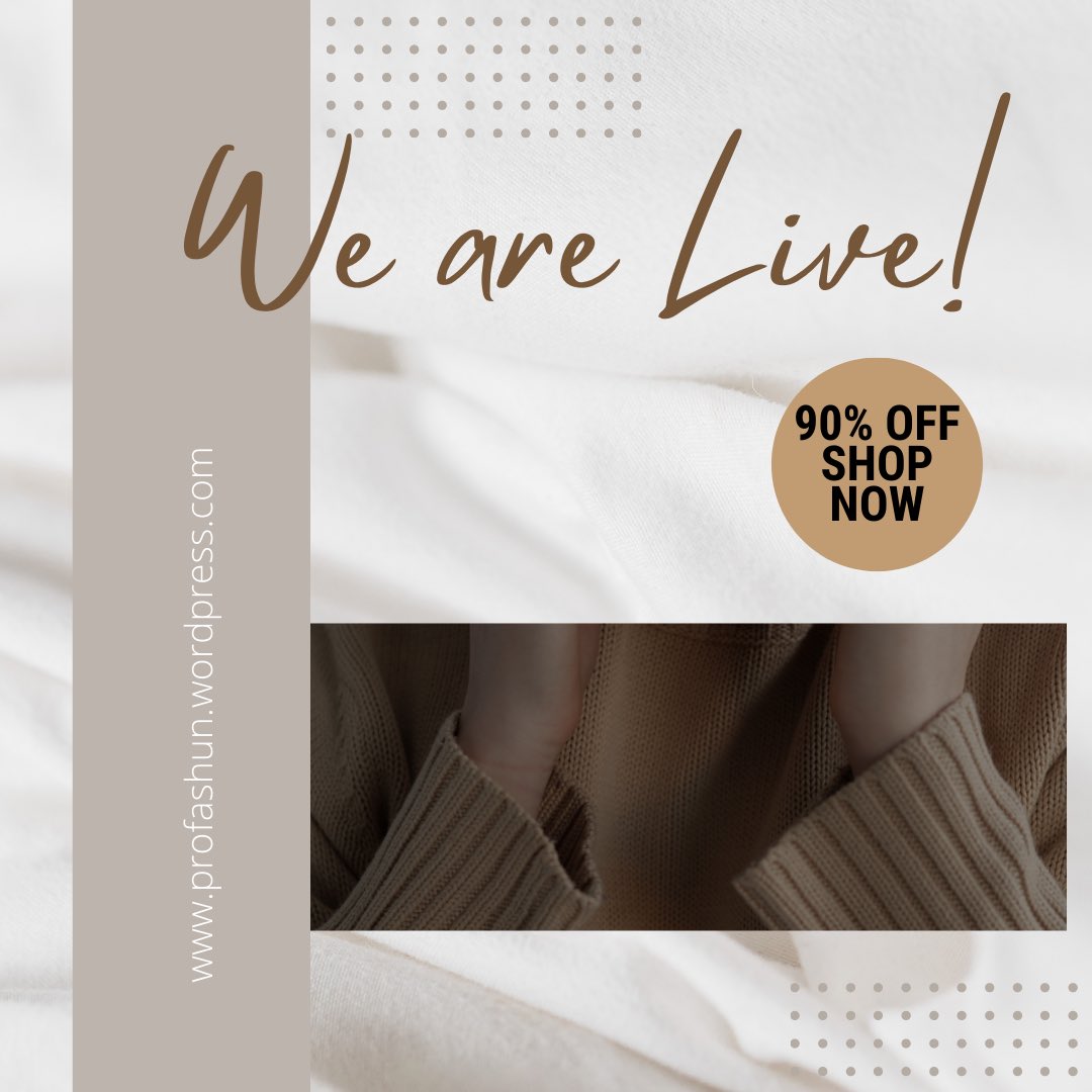 profashun's tweet photo. Our brand new collection is live on our website. Hurry now and get shopping to enjoy this HUGE discount. 

#Profashun #Fashion #Fashionable #SustainableFashion #Sustainability https://t.co/fEVLU6Zc5T