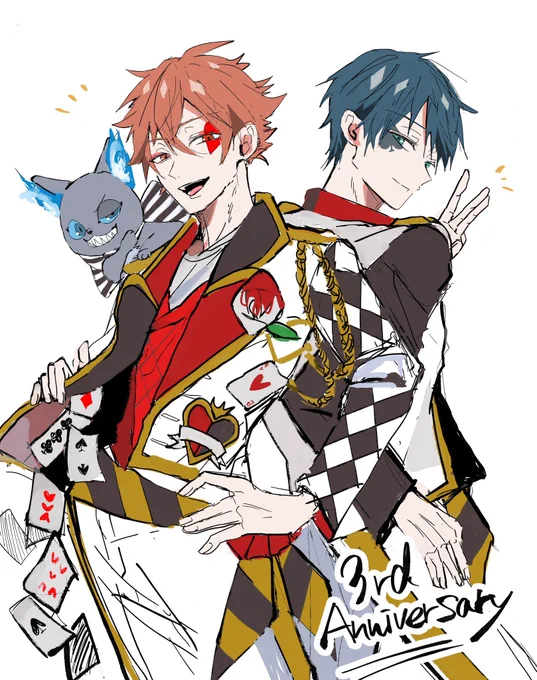 3周年おめでとうございます愛してるぞマブダチ!!! 