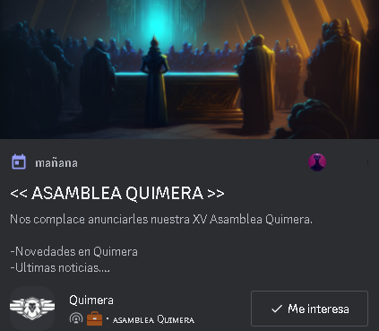Quimera__SA's tweet photo. ¡Asamblea Quimera mañana! 🔥

Acompáñanos en este evento para enterarte de las últimas novedades y noticias.
👇link 👇
https://t.co/BU1WmDFlO4 https://t.co/g5MJKyX0Dx