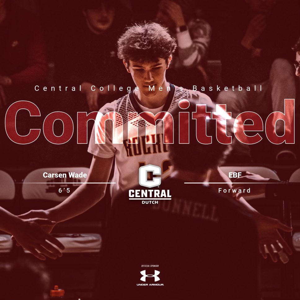 I am excited to announce that I will be furthering my academic and athletic career at Central! Thank you to all of my coaches, teammates, and family for helping me pursue my dream! Thank you, <a href="/CoachSteinkamp/">Joe Steinkamp</a> <a href="/CoachCRiordan/">Conor Riordan</a> <a href="/EBFrocketnation/">EBF ROCKETS</a>  <a href="/CentralDutchMBB/">Central Men's BBall</a>