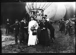 caseidl's tweet photo. Feb 20, 1875: Birth of French athlete, mountaineer, aviator, and journalist, Marie Marvingt. Marvingt won numerous prizes in various sports including hot-air ballooning. 1915, she became the first woman to fly combat missions, dropping bombs over German-held territory. https://t.co/R8mqsohq3n