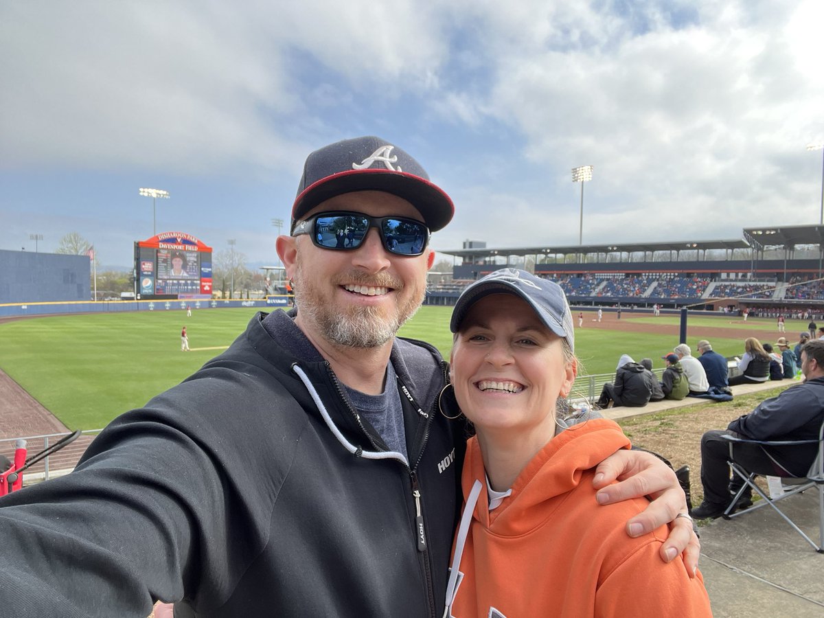 JessicainJune's tweet photo. He won’t let me put a uva pin on him but he’s here watching @UVABaseball https://t.co/fnT6iWijjJ