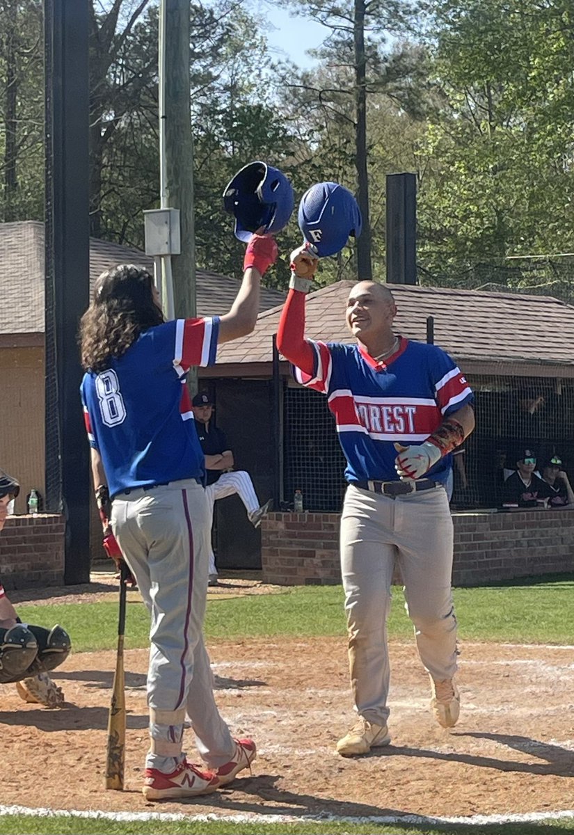 tre_adcox's tweet photo. Good win today. Me and @AdcoxJayden                 (💣 #4 )doin our thing. @ForestBaseball1 @ECCCBaseball @PBR_Mississippi @OleMissBSB @HailStateBB @SouthernMissBSB https://t.co/OwEEuJEGY8