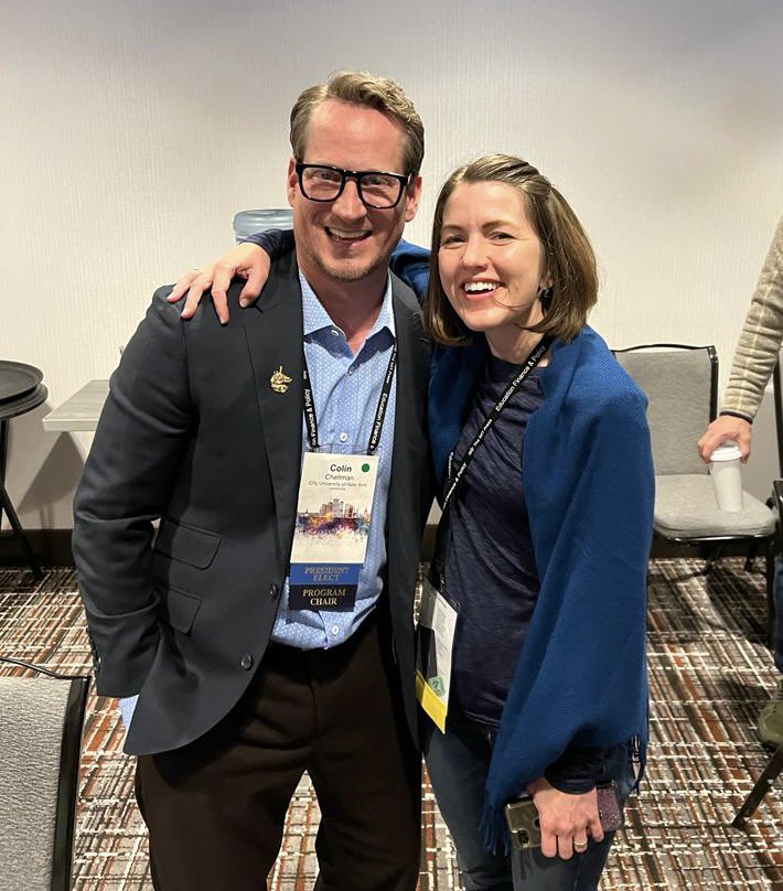As of 1:15pm, @cara__jackson is President-Elect and I become President of AEFP @aefpweb (clearly to the delight of now-Past-President @JasonAGrissom)! #aefp2023 #aefp2024