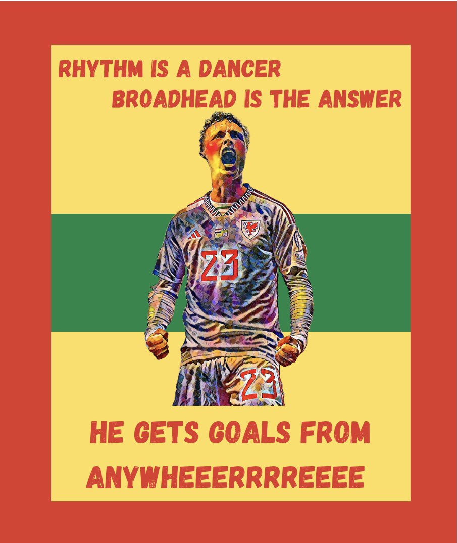 TerraceBadger's tweet image. 🏴󠁧󠁢󠁷󠁬󠁳󠁿🏴󠁧󠁢󠁷󠁬󠁳󠁿 It  just had to be done….

Nathan Broadhead at the death

#wales #CROWAL #Cymru #togetherstronger #broadhead