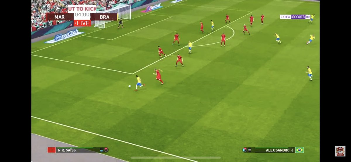 Ryann75's tweet photo. Ça fait 5 minutes je suis sur YouTube entrain de guetter Brésil Maroc et je viens de me rendre compte que c’était un match FIFA https://t.co/qGVamvgoFI