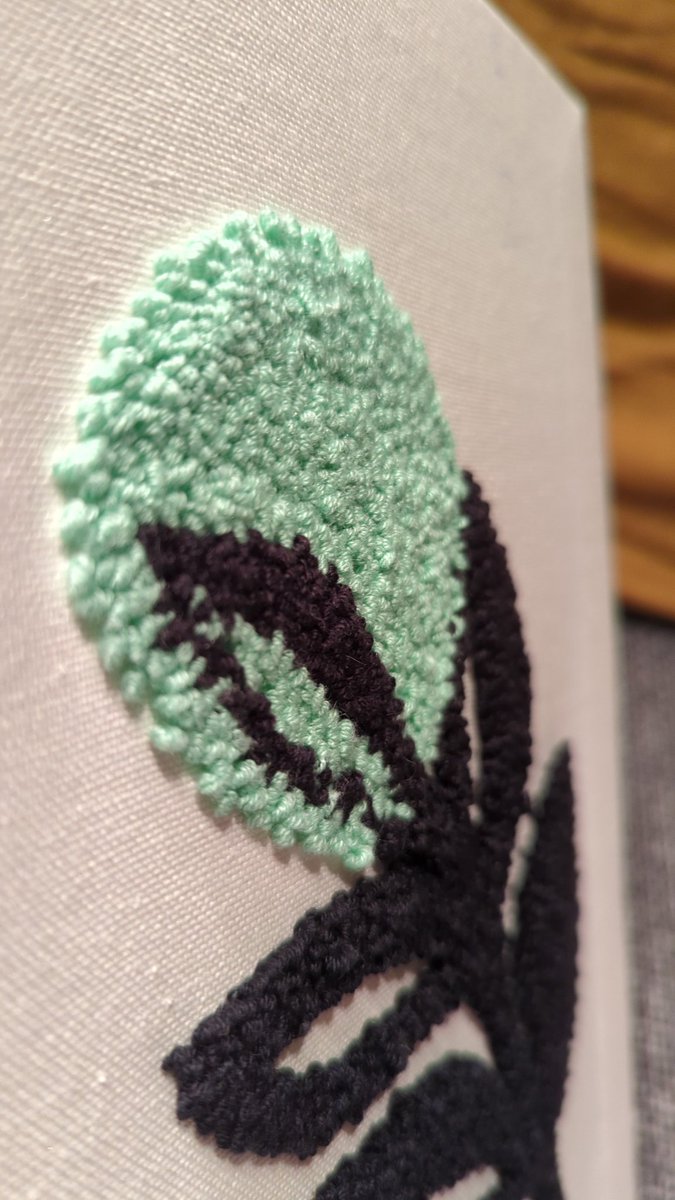 DeVisKar's tweet photo. We needed a new hyperfocus! #punchneedling #wip https://t.co/bCnjlmFwu2