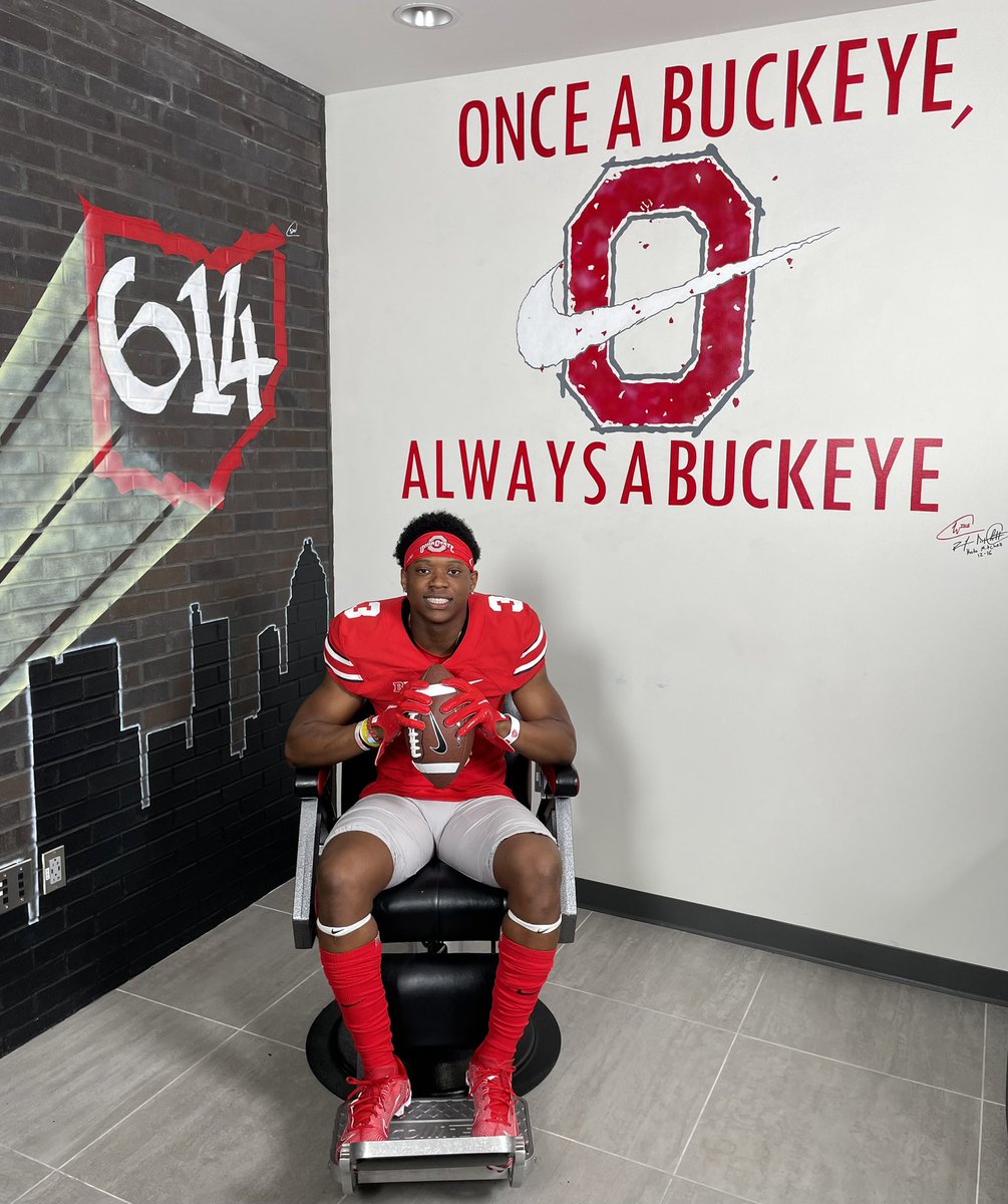 After a great visit I am very blessed to receive an offer from THE Ohio State University! Thank you <a href="/ryandaytime/">Ryan Day</a> <a href="/Coach_Eliano/">Perry Eliano</a> <a href="/OhioStateFB/">Ohio State Football</a>