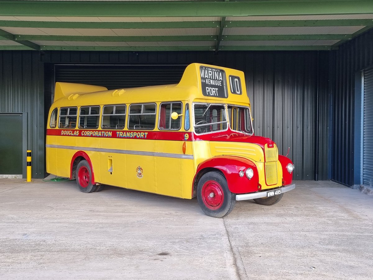 Our Isle of Man Guy Otter WMN 485 passed to James Eastwood early last year. Now no 9 has return to our collection &amp; part of our small fleet at <a href="/StatfoldMuseum/">Statfold Country Park</a>.

The Guy chassis and mechanical units were built in Wolverhampton and the body was built by Mulliner in Bordesley Green.