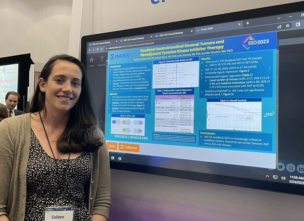 #SSO2023 with @SurgeryInova representing! @PeterLearnMD @DrSeitter