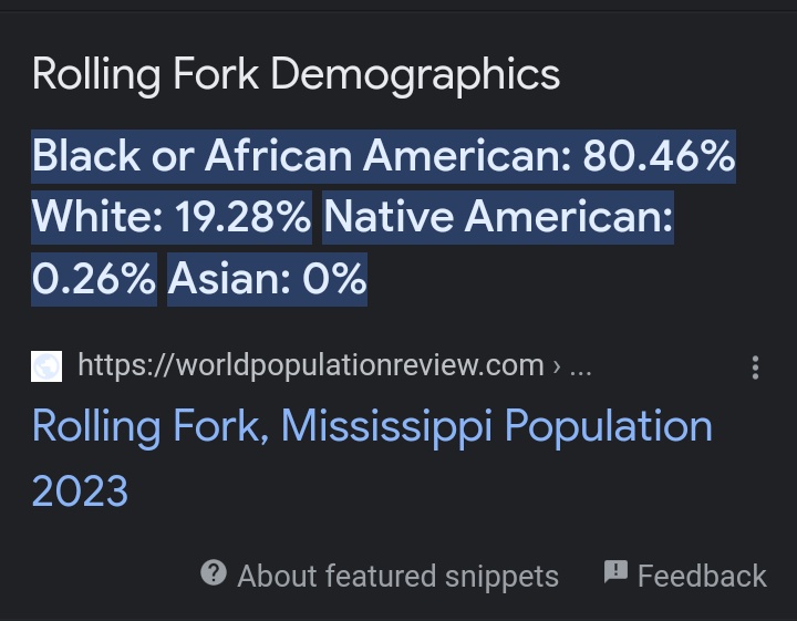 louisanamom's tweet photo. Meet @vote4robgill - An absolute piece of #racist #liberal filth. #RollingFork #Mississippi is 80% black. Not so inclusive, are you?
For those who pray, #PrayForRollingFork If you have links for legit ways to help, drop them ⬇️❤️ https://t.co/TXPStXuI91