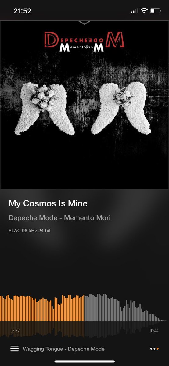 FranckMarchat's tweet photo. Still no physical delivery so… #HDTracks. Second full proper listen. Deep. Elaborate. Powerful. Enthralling. Complex. Heartfelt. Exquisite. SUBLIME. 10/10. #DepecheModeMementoMori #MementoMori #DepecheMode #DM #Mute https://t.co/SCeOAV4hlB