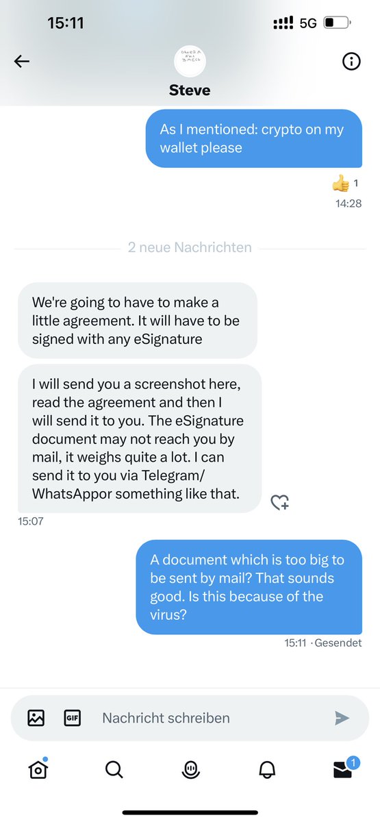 taki_noob's tweet photo. @WhiteGoldSteve nice try, buddy 👍
#fckscammers #NFTCommunity https://t.co/uOu69KdEsH