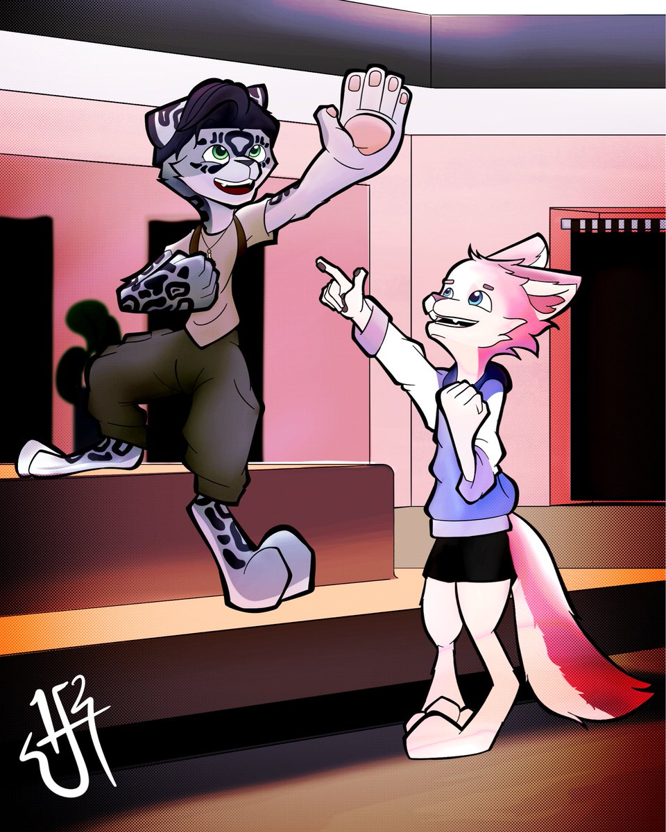 A drawing ✍️ for my friend <a href="/VladzyFurry/">Vladzy</a>! 🦊(fursona Moiku!)

#furries #furryartist #drawing #furryfandom