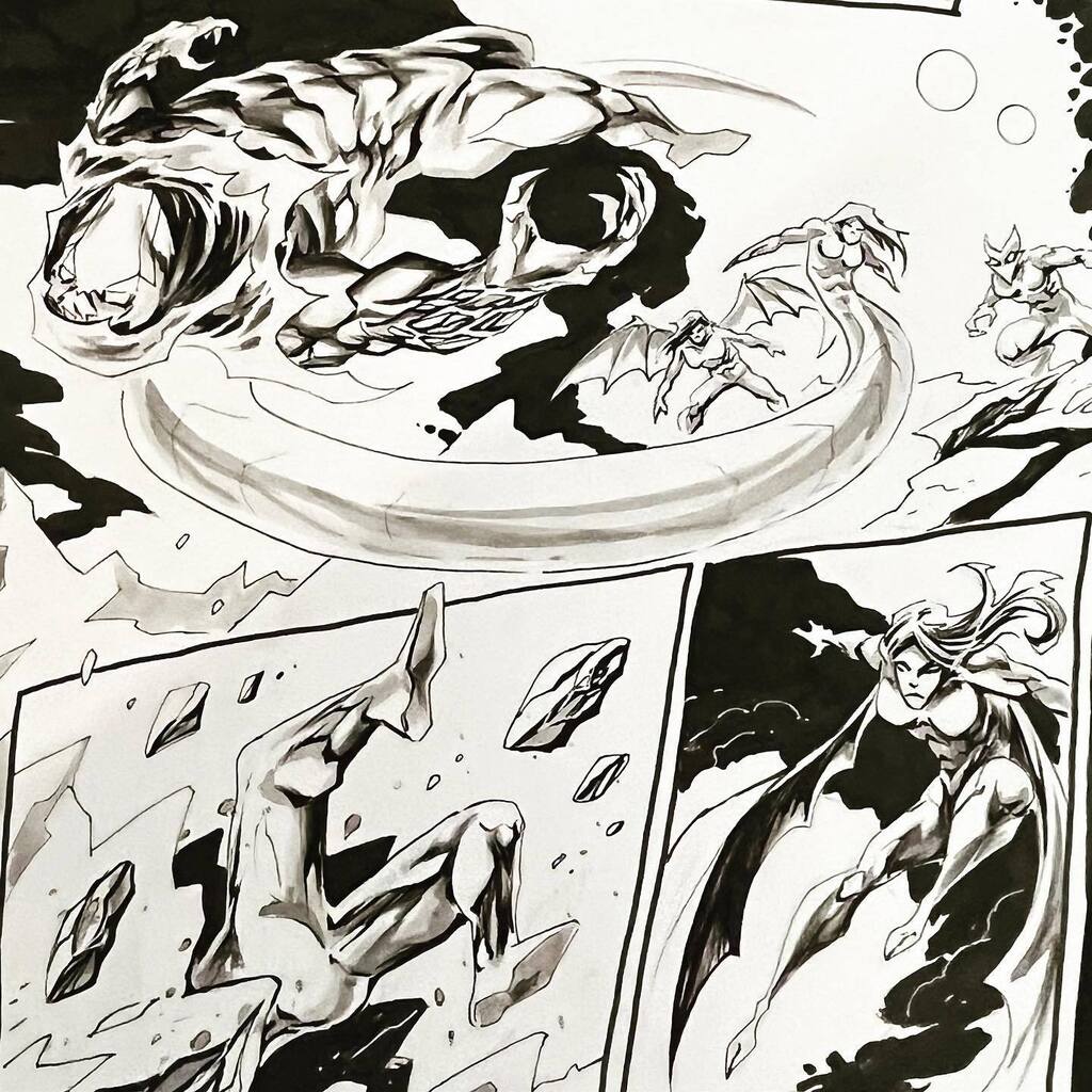 BatlanticStudio's tweet photo. Time is running out! WARHOOD! Era Nalyd has to fight for survival in a violent nightmare prison world! On ZOOP now!
-
-
#batlanticstudios #makecomics #comicbooks #makecomicscool #warhoododyssey #comiccommunity #comicbooks #drawing #illustration #charac… https://t.co/zKklMKdkRs https://t.co/wh9NYsU9Wj