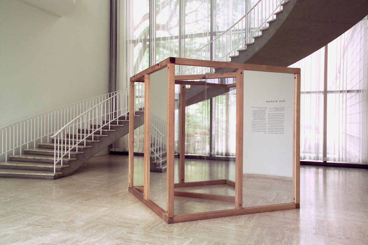 aic_contemp's tweet photo. Dan Graham, Model for Pavilion/Sculpture for Argonne, 1978 #artinstituteofchicago #dangraham https://t.co/fblVRccDCf https://t.co/10K3TM0tMn