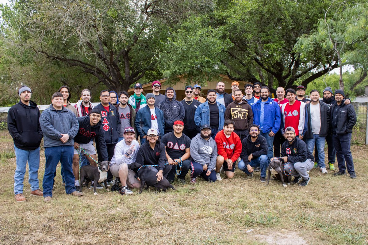 CTXODPhi's tweet photo. Over 50 brothers attended this year’s Too Hype conference hosted by Alpha Gamma!

Our biggest event was our service event at Cinderella Pet Rescue in Mission, TX. 

Thank you to all who could join us for Too Hype this year! Too Hype recap video coming soon 👀. 

#ctxodphi #2hype https://t.co/NFD94q3tHD